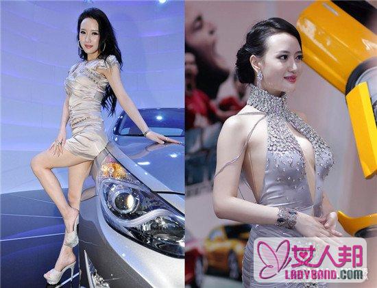 吴雨婵被称为中国第一车模 天使面孔魔鬼身材惹人爱