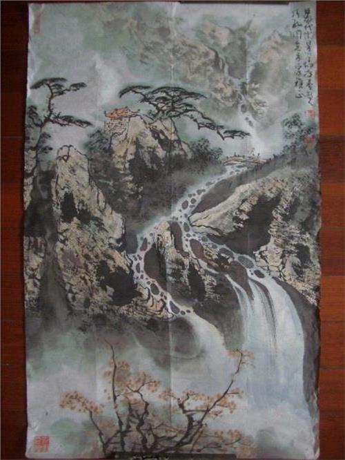>中国著名山水画家马殿普先生作品欣赏