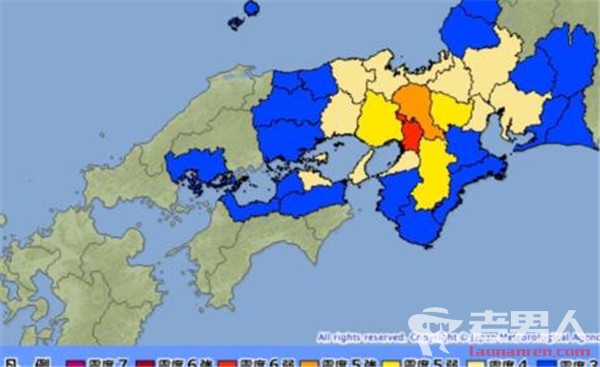 >日本大阪发生6.1级地震 已致17万户停电1名女童死亡