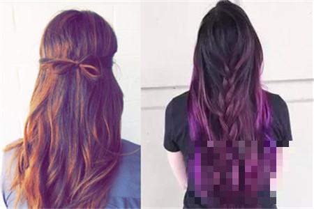 >深黑紫色头发效果如何 你需要知道这些