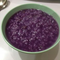 >紫薯薏仁营养粥的做法