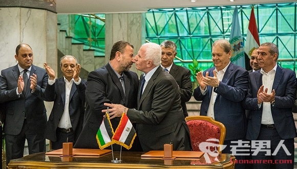 >巴勒斯坦总统与哈马斯签协议 内部分裂局面将结束