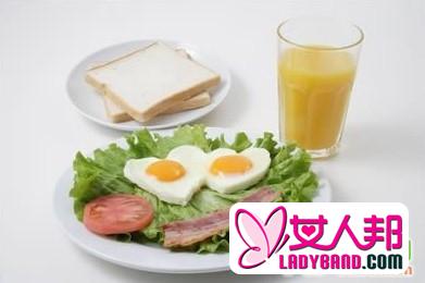 >早餐吃鸡蛋可以减肥吗？