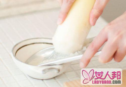 白萝卜泥搭配酸奶 减肥+消除便秘的效果惊人！
