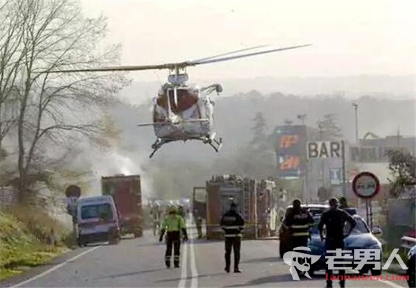 罗马加油站爆炸致2死17伤 事故原因仍在调查中