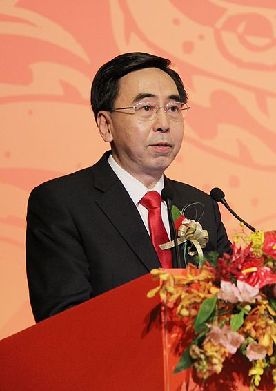 广东2012新春宴会在港举行 朱小丹粤语演讲
