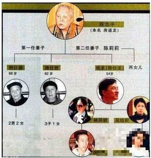 为什么有人说成龙姓陈？但儿子叫房祖名，那他到底姓什么？