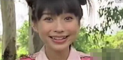 Angelababy15岁时短片曝光 史上最全明星出道旧照盘点