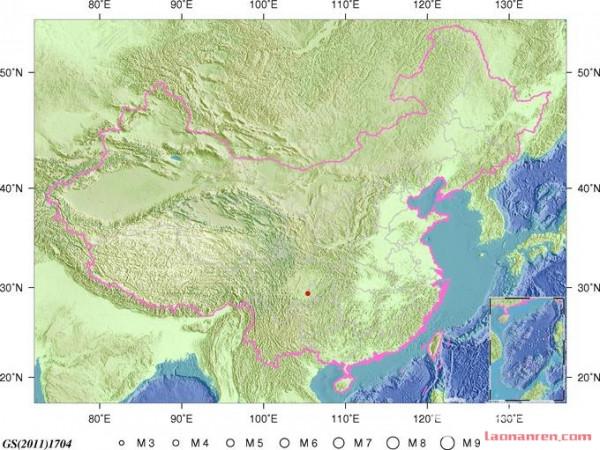>重庆发生2.9级地震 震源深度8千米