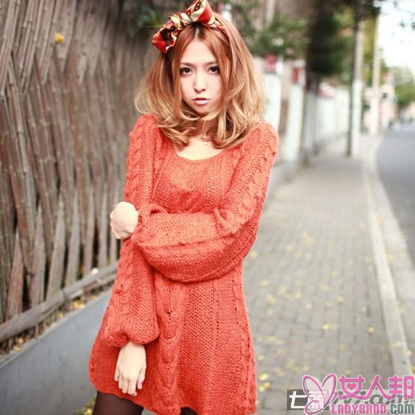 瘦小个子女生的穿衣图片 日系女孩秋冬季服装搭配示范