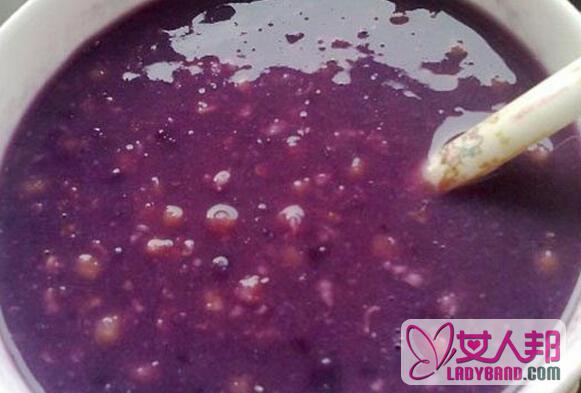 紫薯粥的材料和做法步骤