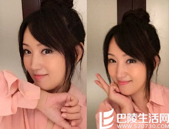 >杨钰莹穿粉衣自拍惊艳众人 45岁的她好似18岁花季少女