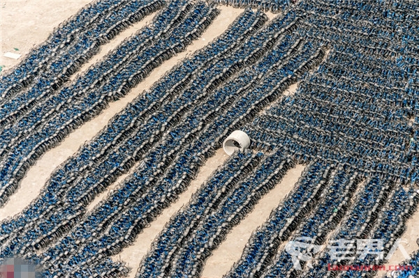 >北京搁置6万小蓝单车 占据停车场四分之三空间