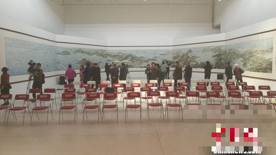 32米《万里海疆图》画卷首次在北京展出