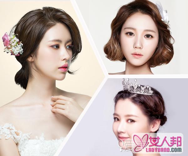 准新娘们必备的唯美韩式新娘发型