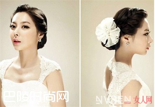 哪种韩式新娘发型能诠释清新自然 韩式新娘发型怎么做的典雅高贵公主盘发新娘发型特点哪种新娘发型可以凸显优雅气质哪种新娘发型有复古典雅气质