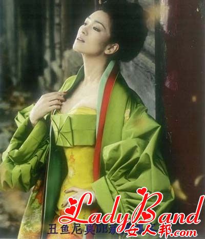 >穿日本和服最美的十大华语女星