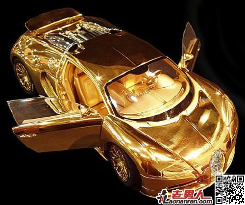 黄金车模：黄金钻石版布加迪威龙【图】