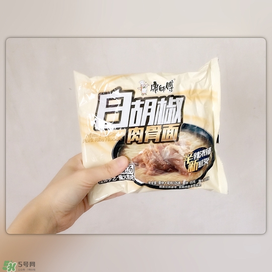 康师傅白胡椒肉骨面好吃吗？康师傅白胡椒方便面味道怎样