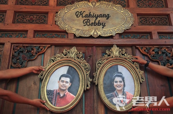 >印尼总统女儿出嫁 婚礼仪式全程录像曝光