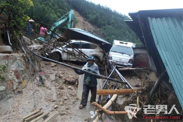 越南北部遭遇暴雨 因洪水滑坡致5人死亡3人失踪