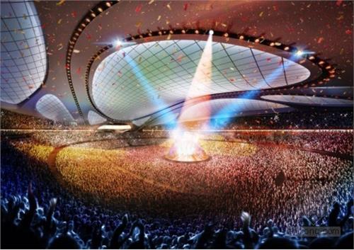 2020年东京奥运会主场馆由扎哈·哈迪德设计