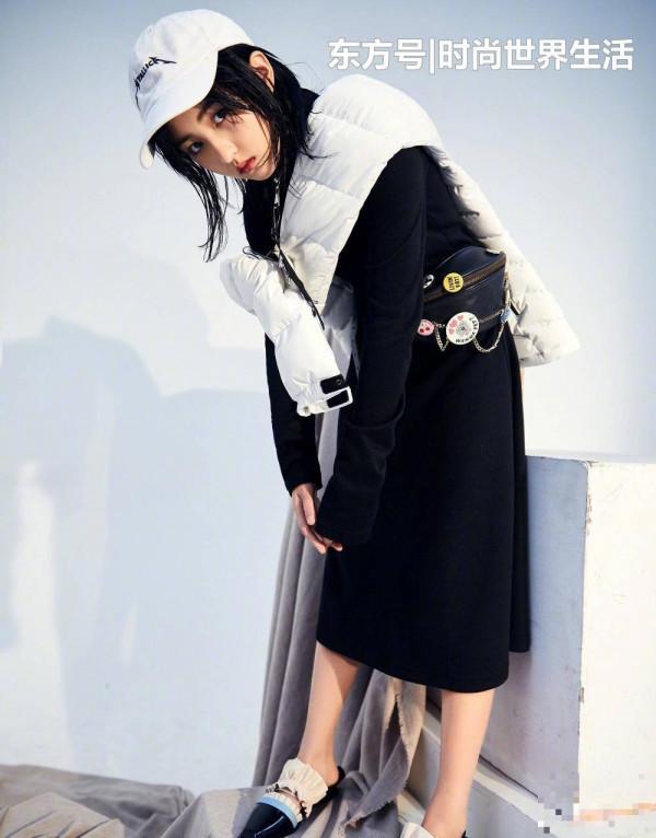 张子枫还是有个性的，看她新时尚大片潮范儿十足！