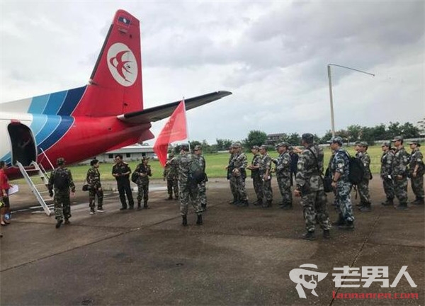 解放军驰援老挝 老挝水坝崩塌致近7000人无家可归