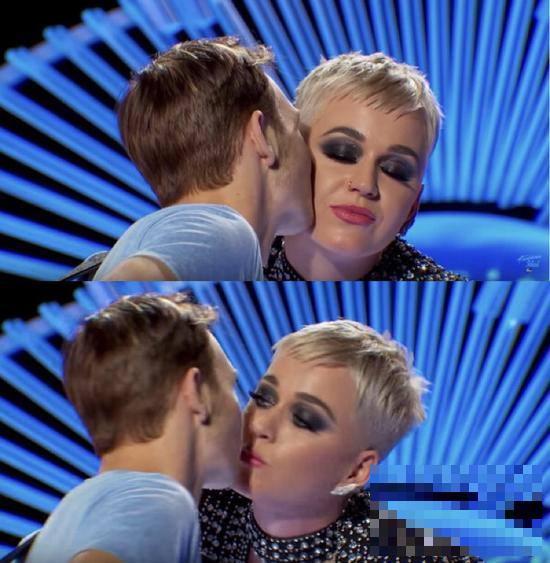 “水果姐”Katy Perry夺19岁男孩初吻 对方吓得跌倒地上