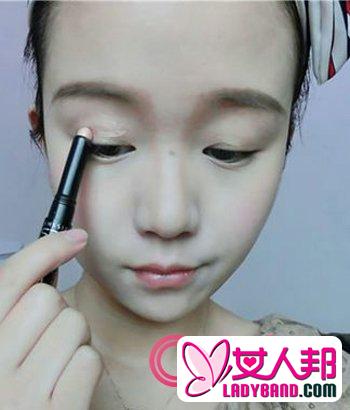 韩国眼妆画法单眼皮也漂亮