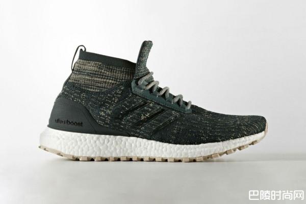 adidas UltraBOOST ATR Mid绿色版本鞋款