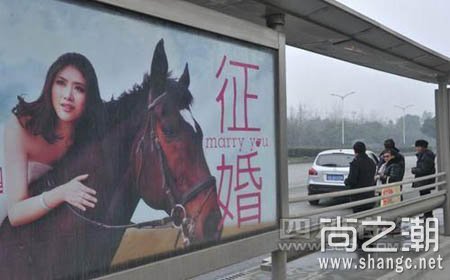>成都黄莉娟花上百万在200公交站台登征婚广告事件详情(2)