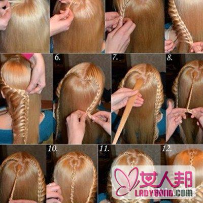 韩系中长发卷发图片大全    教你如何编织你的卷发