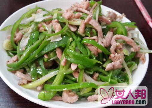 >川菜青椒肉丝的做法 青椒的营养价值及功效