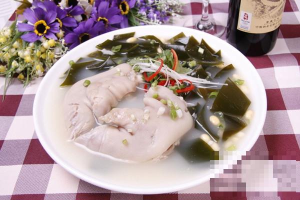 黄豆海带炖猪蹄的做法是什么？