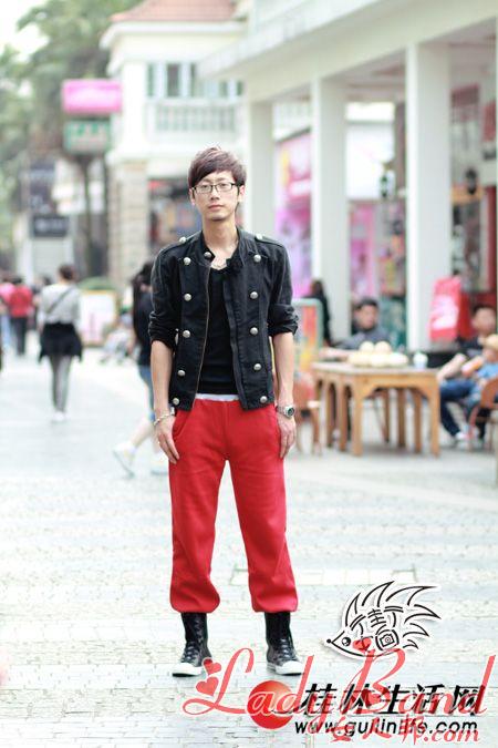 >桂林潮人时尚街拍-色彩斑斓的4、5月