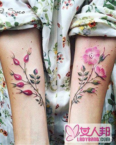 >花朵纹身图案大全图片 没看过这些你都不知道纹身这么美！