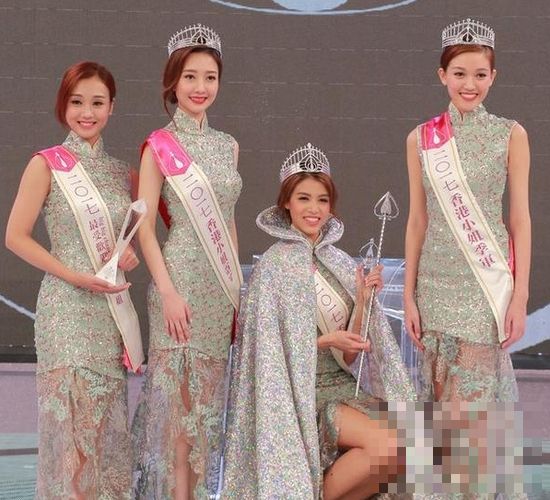 2017香港小姐冠亚季军揭晓 2017港姐雷庄儿想拍武打电影