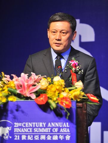 解植春演讲 解植春董事长出席第五届21世纪亚洲金融年会保险高峰会并做主题演讲