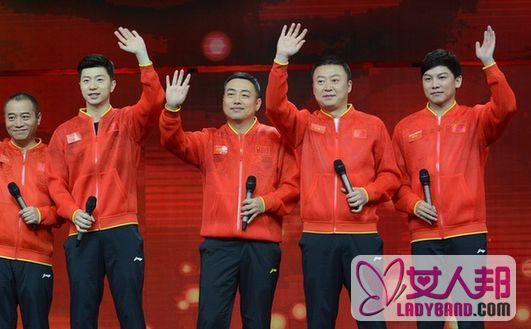 江苏春晚邀请中国乒乓男团 1月28日大年初一播出