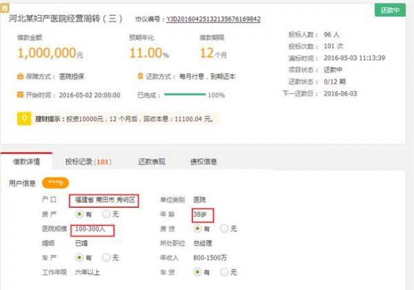 >莆田李少平借贷 起底莆田系P2P平台:医界贷成交超26亿 借款方多为莆田人