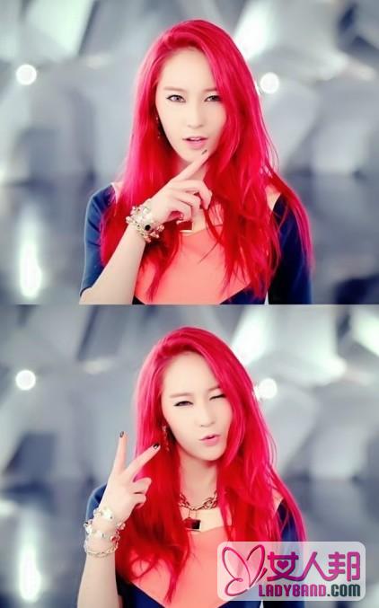 >fx组合Krystal郑秀晶红发吸睛 你心中的红发偶像是谁？