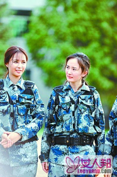 杨幂佟丽娅化身女兵 "真正男子汉2"加入女战士更好看了