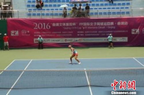 刘方舟网球 ITF世界女子网球联赛:刘方舟因伤惜败