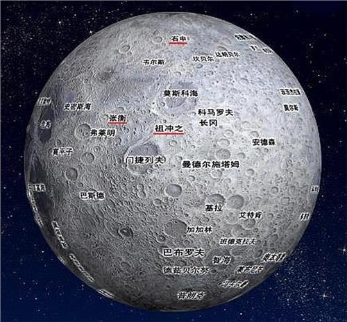 月球上有4座以中国古代科学家命名的环形山 这4位古代科学家是谁