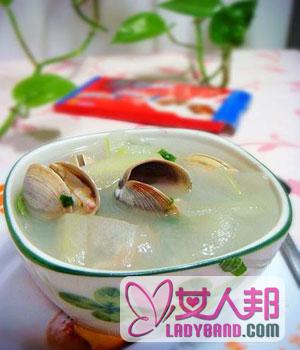 【冬瓜花蛤汤的做法】冬瓜花蛤汤怎么做好吃_冬瓜花蛤汤的营养价值