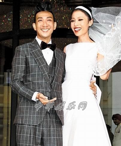 >李璨琛和茜 37岁李璨琛和相恋6年梁志莹结婚 老婆是时装设计师