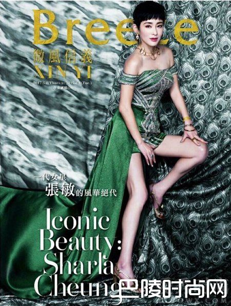 >张敏复出拍杂志封面 曾是香港女神级演员