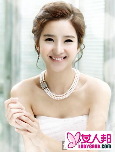 2012韩式新娘发型 做一个最美丽的公主