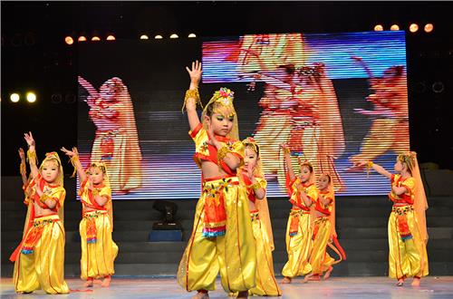 幼儿舞蹈大赛印度舞